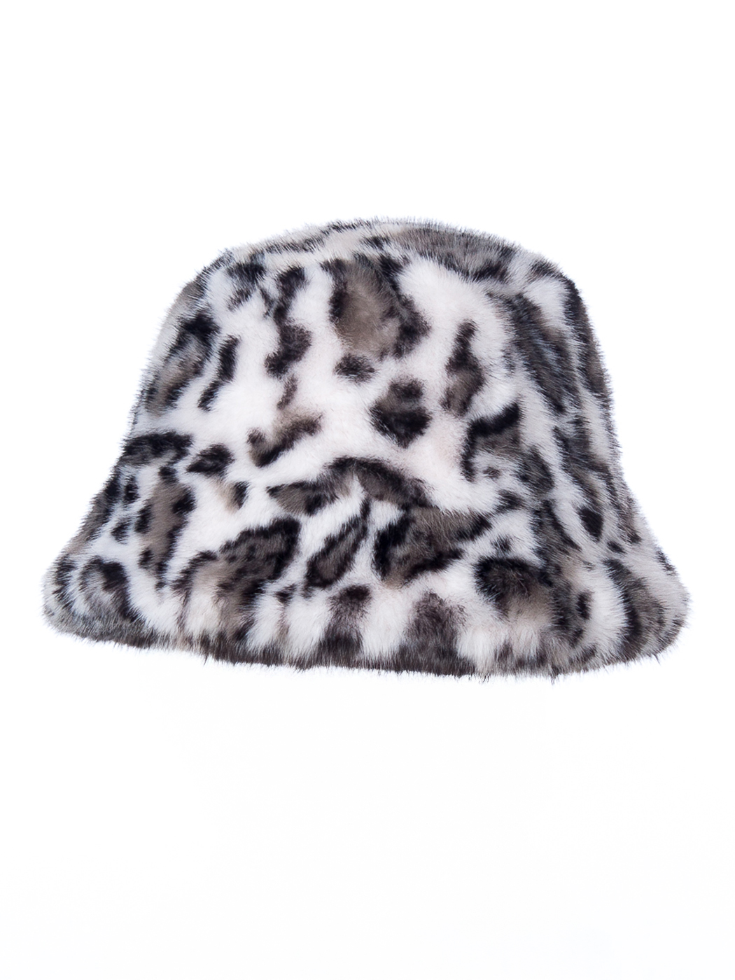 CLOCHE ANIMALIER ECOFUR, TG. UNICA - IVORY